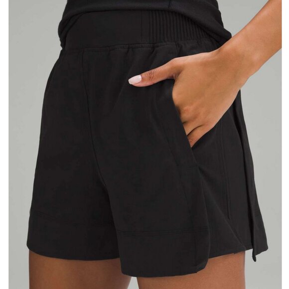 Lululemon Stretch Woven Relaxed-Fit Short Black S - Picture 3 of 10